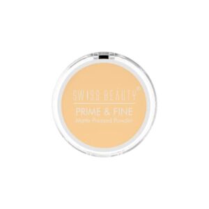Swiss Beauty Prime & Fine Matte Pressed Powder For All Skin