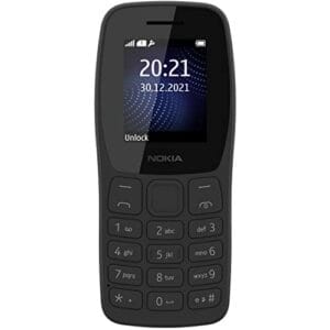 Nokia 105 Classic | Single SIM Keypad Phone with Built-in