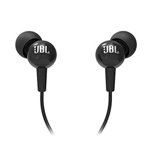 JBL C100SI Wired In aEar Headphones with Mic, JBL Pure Bass
