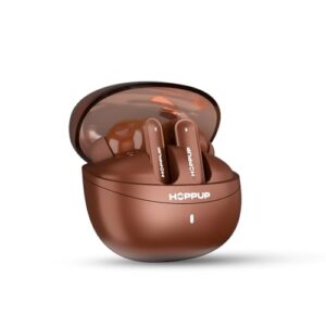 HOPPUP AirDoze F50 Earbuds with 40H Playtime, 40MS Low