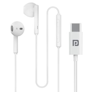 Portronics Conch Theta C in Ear Type C Wired Earphones with