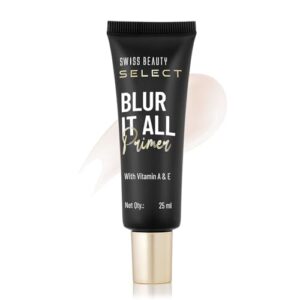 Swiss Beauty Select Blur It All Primer | Minimises Pores and