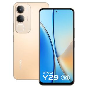 Vivo Y29 5G (Titanium Gold, 8GB RAM, 128GB Storage) with No