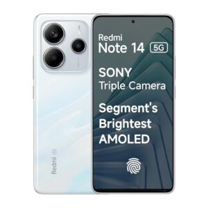 Redmi Note 14 5G (Mystique White, 8GB RAM 128GB Storage) |