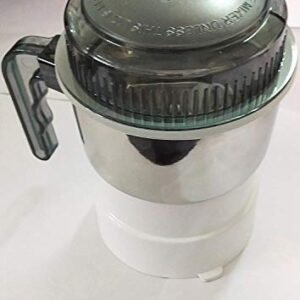 Sujata Chutney Steel Jar, 400 ml, (White), Stainless Steel