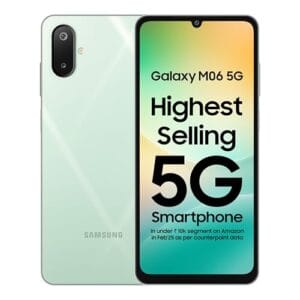 Samsung Galaxy M06 5G (Blazing Black, 4GB RAM, 128 GB