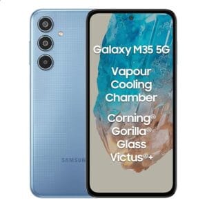 Samsung Galaxy M35 5G (Daybreak Blue,8GB RAM,256GB Storage)|