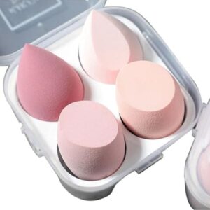 Omidazzle Ultra soft Blender Makeup Sponge Set of 4 with box