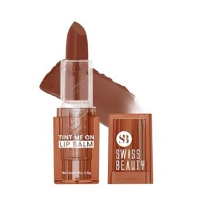 Swiss Beauty Tint Me On Lip Balm | Moisturises lips | Tinted