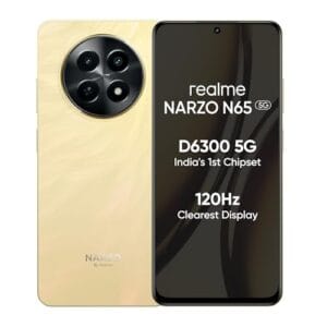 realme NARZO N65 5G (Amber Gold 6GB RAM, 128GB Storage)