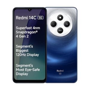 Redmi 14C 5G (Starlight Blue, 6GB RAM, 128GB Storage) |