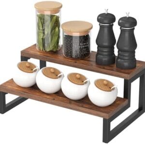 Sk handicrafts Multipurpose Wooden Countertop Spice Rack