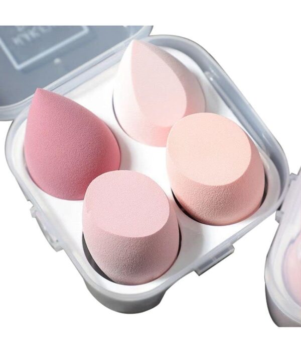 Omidazzle Ultra soft Blender Makeup Sponge Set of 4 with box - Image 2