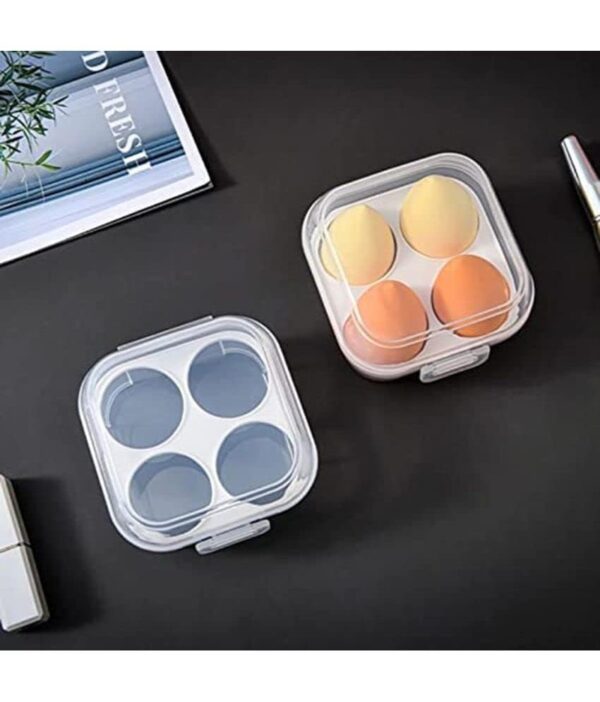 Omidazzle Ultra soft Blender Makeup Sponge Set of 4 with box - Image 3