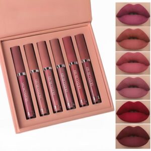 HUDACRUSH HUDA CRUSH 6-Piece Liquid Matte Nude Lipstick Set