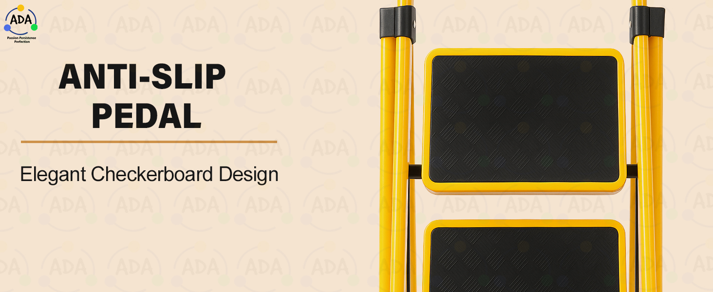 non-slip steps designed