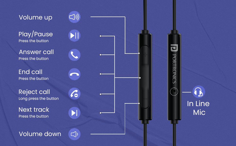 wired headphone 