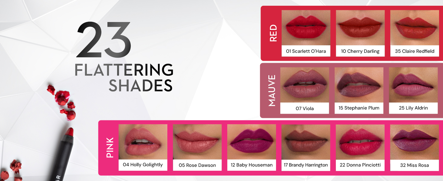 23 FLATTERING SHADES