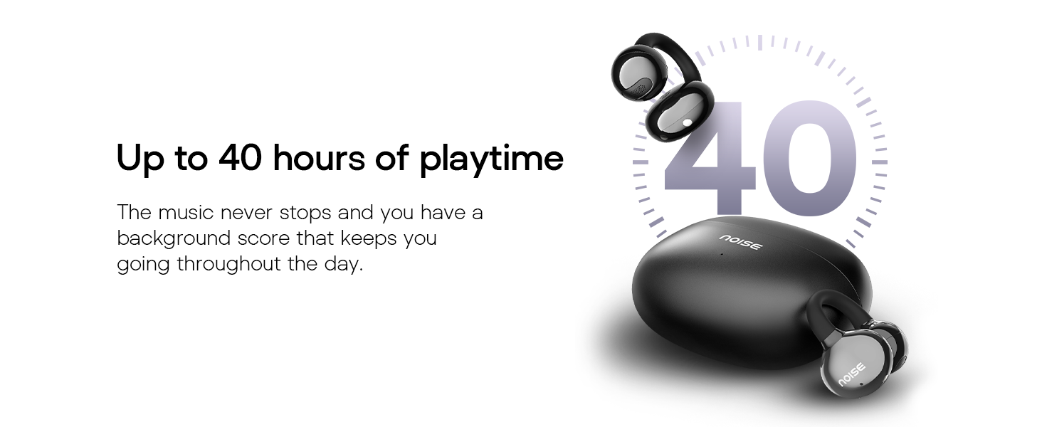 Up to 40 hours of playtime