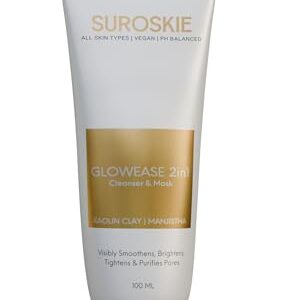 Suroskie GlowEase 2-in-1 Cleanser & Mask 100 ml | Aloe Vera