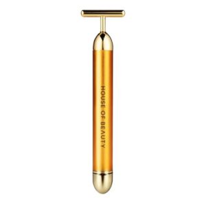 HOUSE OF BEAUTY T Shape Brass Head Bar Face Massager With