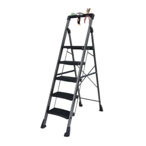 Trendy Foldable Premium Step-Ladder for Home with Inbuilt