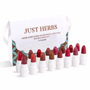 Just Herbs Ayurvedic Creamy Matte Micro Mini Lipstick Kit