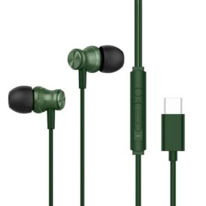 HAMMER Nova in Ear C Type Earphones Wired with Mic,13mm