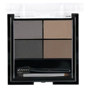 MARS 4 in 1 Eyebrow Powder Cake with Angled Eyebrow Brush
