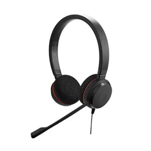 Jabra Gn Netcom Evolve 20 Uc Duo Ms Optimized, USB Wired On