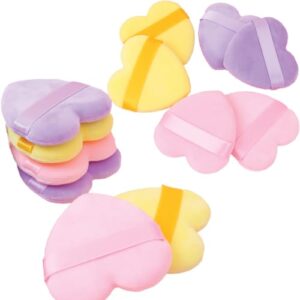 TEMPERIA (6 Pcs) Powder Puff for Women - Makeup Face