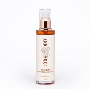 BiE Vin Rouge - Renewing Face Wash for Sensitive Skin, Oily