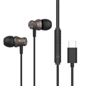 HAMMER Nova in Ear C Type Earphones Wired with Mic,13mm