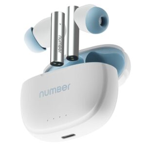 Number Navo Buds X1 w/ 50H Playtime, Dual Pairing, 13mm
