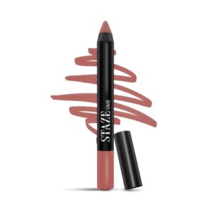 Staze 9to9 Pout On Lip Crayon | Matte + Smudgeproof &