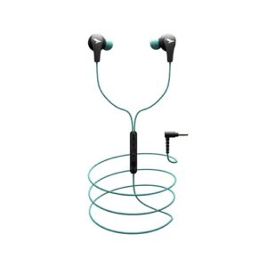 MOZU Audiology 100 Wired Earphones, Ergonomic Fit, Tangled
