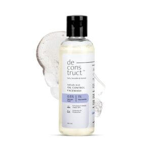 Deconstruct Oil Control Face Wash | 0.5% Salicylic Acid & 1%