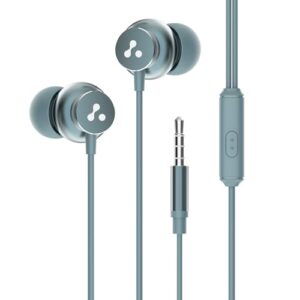 Ambrane Stringz 38 Wired Headphones with Mic, Powerful HD