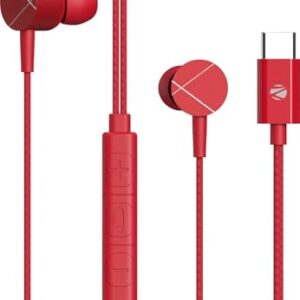 ZEBRONICS Zeb-Buds C2 in Ear Type C Wired Earphones with Mic