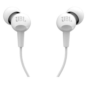 JBL C100SI Wired In Ear Headphones with Mic, JBL Pure Bass