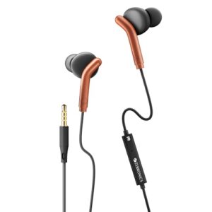 ZEBRONICS Bro 3.5Mm Wired in Ear Earphones, in-Line Mic,