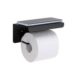 ACHRO Self Adhesive and Wall Mount Black Stainless Steel