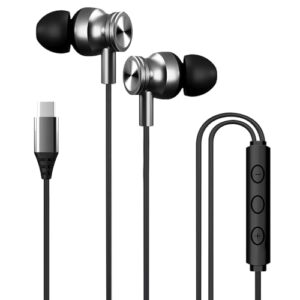 Kratos C Type Earphones Wired, 13mm Bass Drivers Earphone,