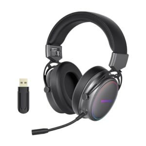amazon basics On Ear Wireless Gaming Headphones | +20 hrs
