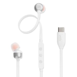 JBL Tune 310 Wired in-Ear Type C Headphones, Hi-Res Audio