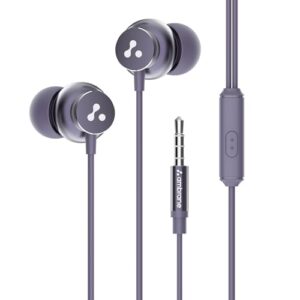 Ambrane Stringz 38 Wired Headphones with Mic, Powerful HD