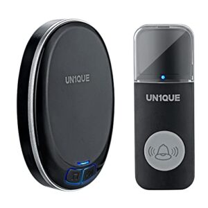 UN1QUE Wireless Door Bell for Home - Small Calling Bell for