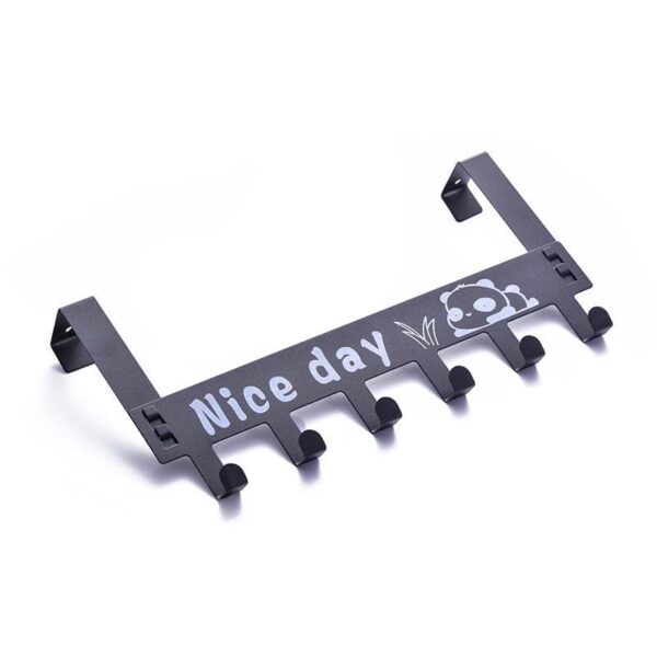 Solitude Heavy Duty CarbonMetal Over Door Hanger for Cloths, - Image 8