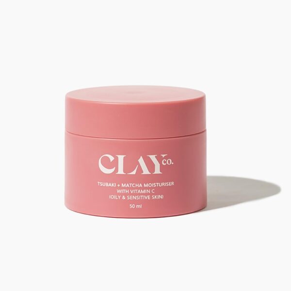 CLAYCO. Tsubaki + Matcha Face Moisturizer With Vitamin C For