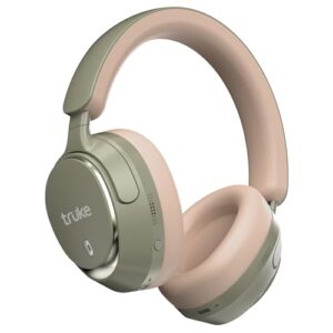 truke Newly Launch Aura Bass Over The Ear Headphone with 50H